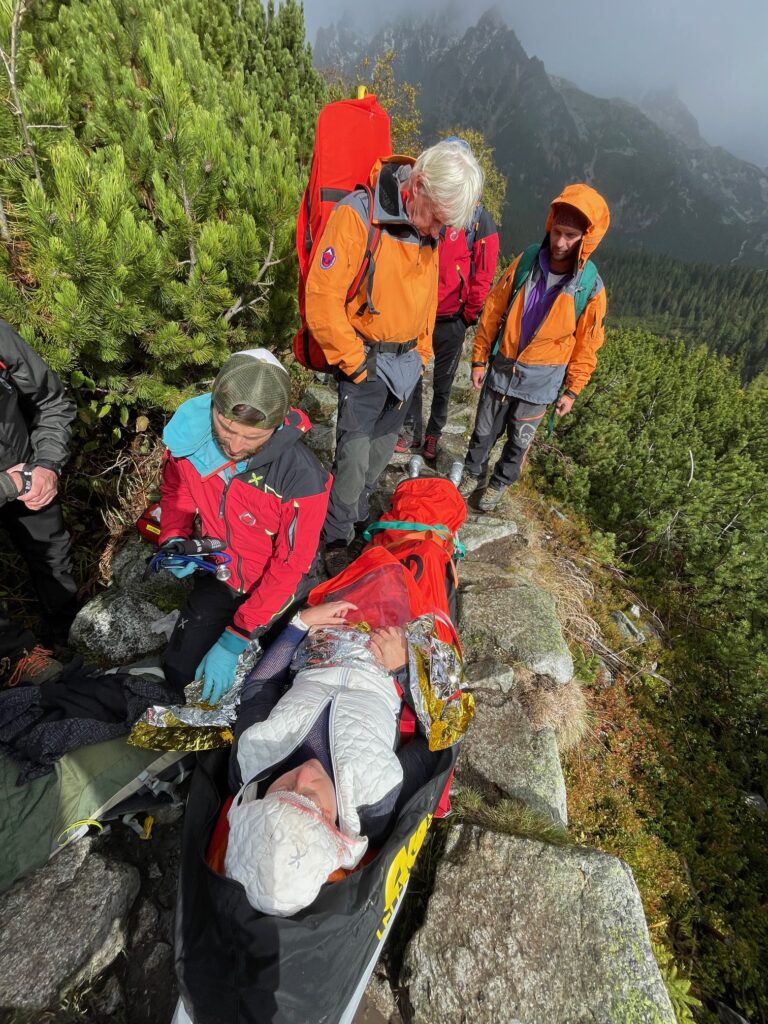 Ošetrenie zraneného HZS