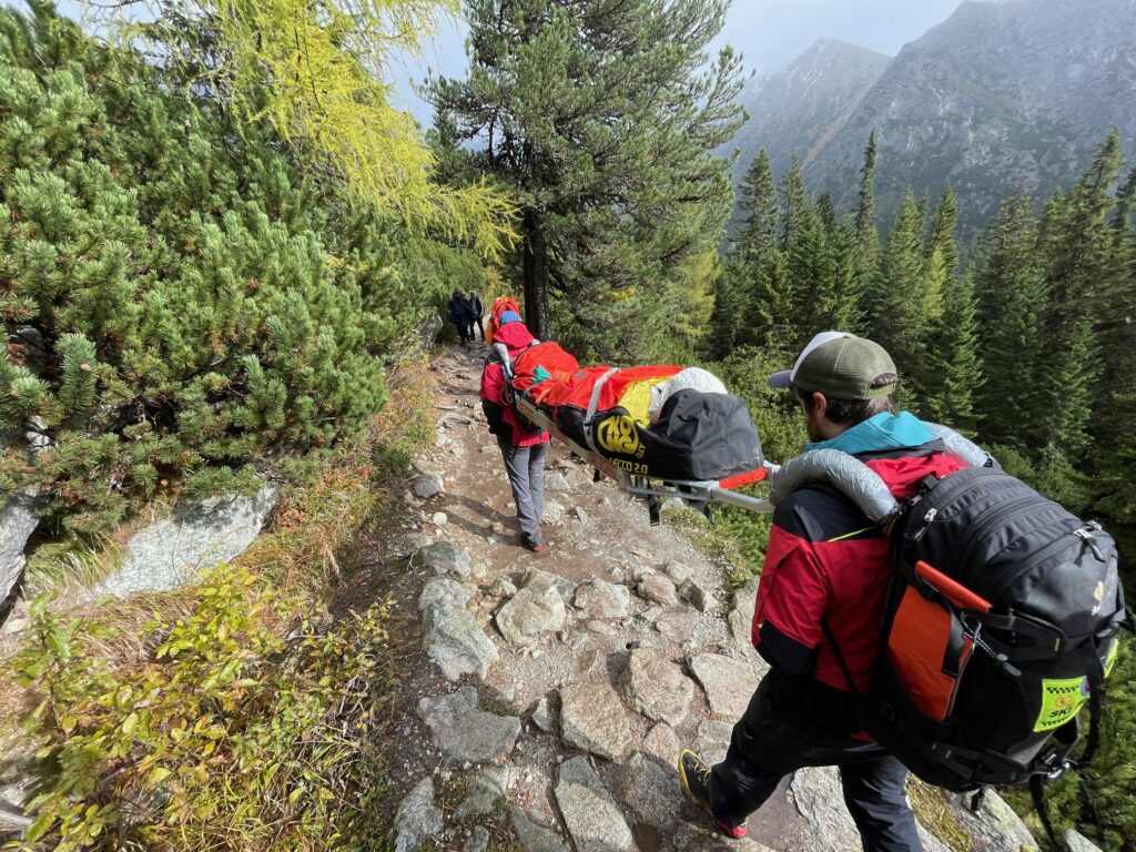 Ošetrenie zraneného HZS