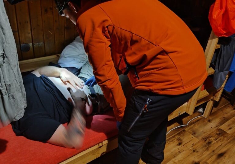 Ošetrenie zraneného HZS
