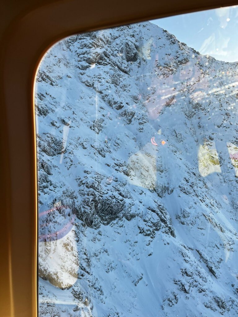 pohľad na Jahňací štít z vrtuľníka