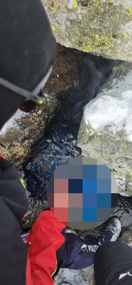 miesto nájdenia nezvestného v rozvodnenom potoku