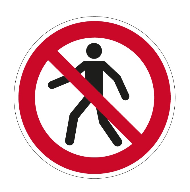 Značka zákaz vstupu