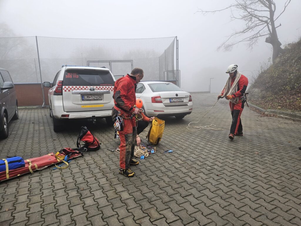 Ukažky práce záchranárov