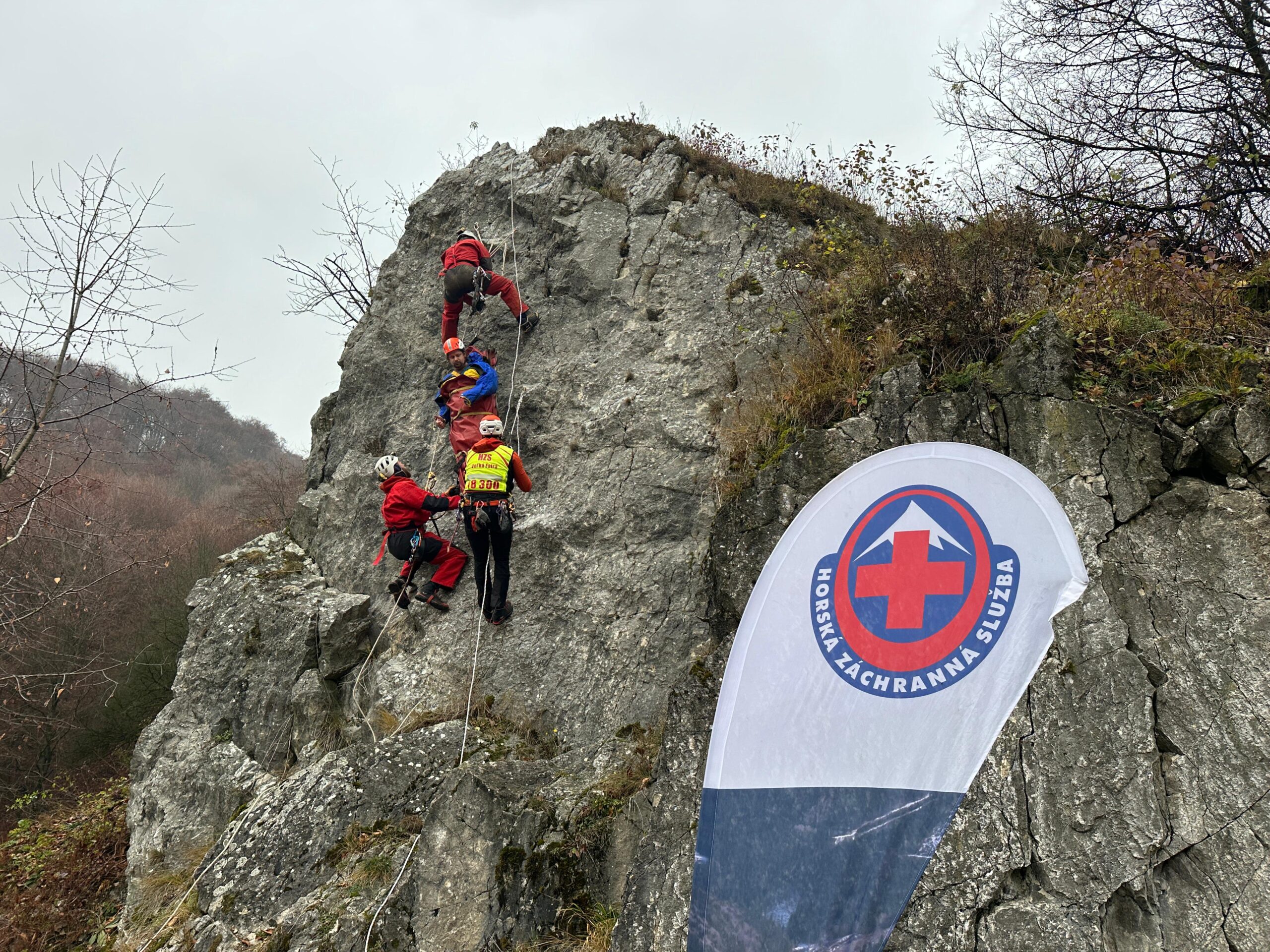 Ukažky práce záchranárov