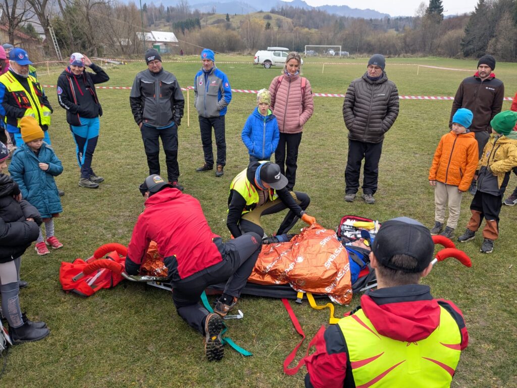 Inštruktáže - ukážka prvej pomoci