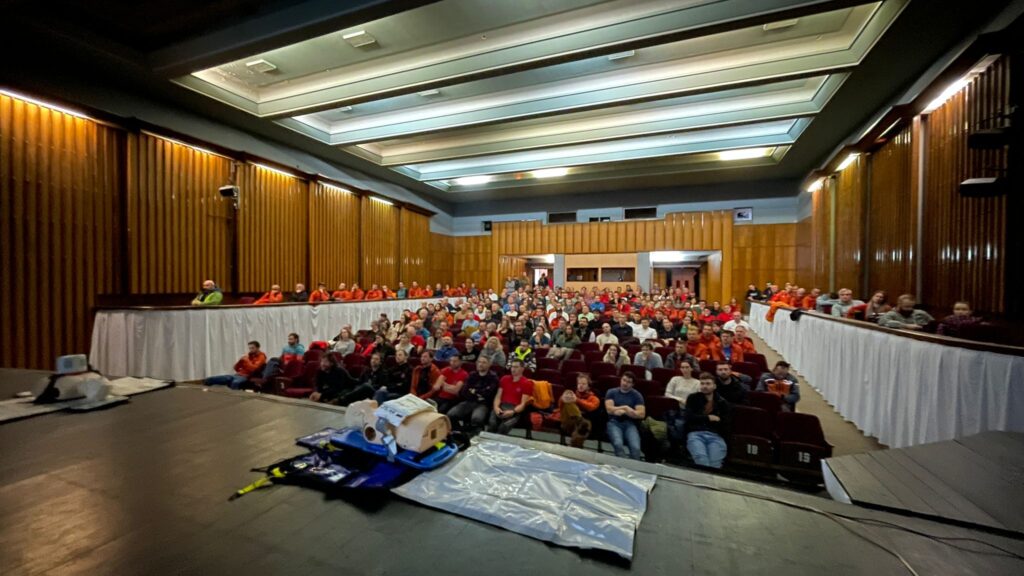 Zaplnené auditórium v Kultúrnom dome vo Svite