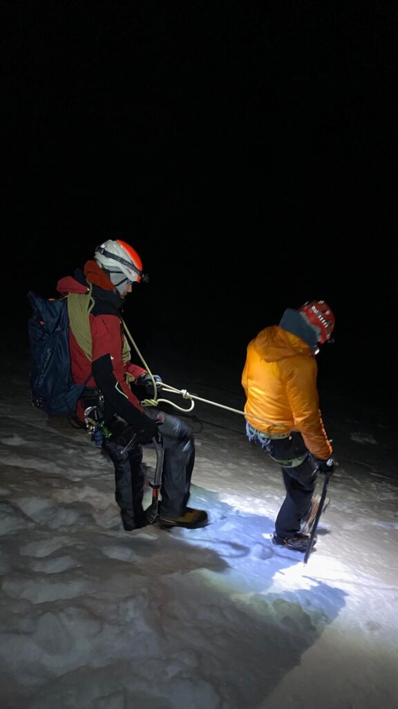 Evakuácia pacienta za pomoci lanových techník