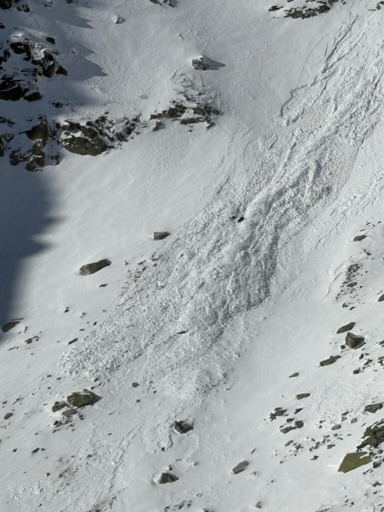 lavína v Gerlachovskom kotli