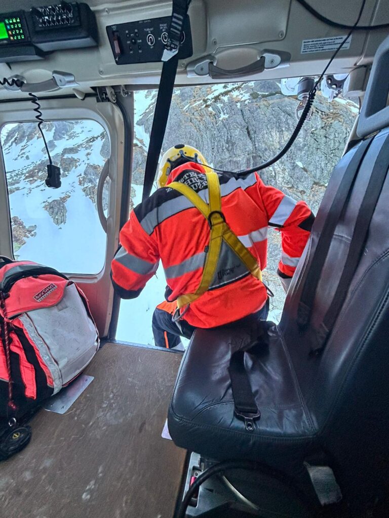 Interiér vrtuľníka