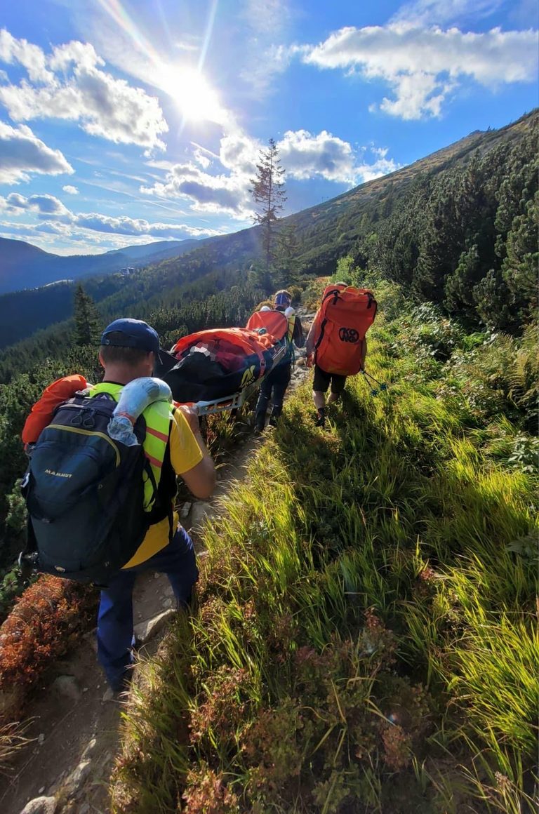 Článok: Vyčerpanie turistu v Nízkych Tatrách
